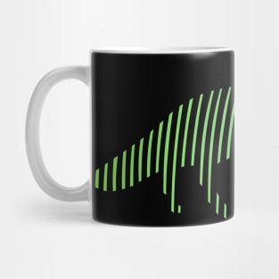 Line Fox Creative Art Mug